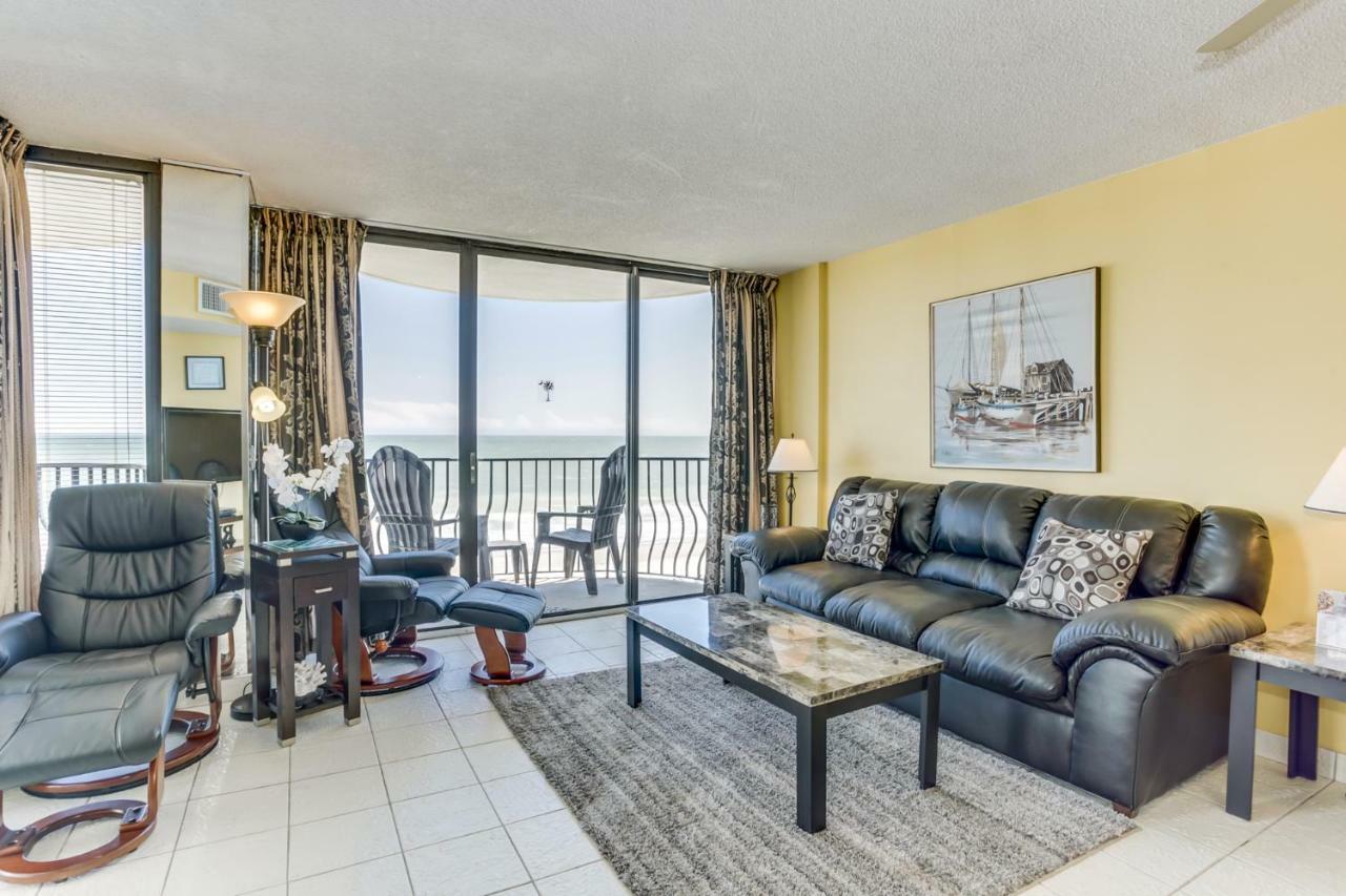 Oceanfront 3 Bdr Condo With 2 Beach Front Terraces Myrtle Beach Buitenkant foto